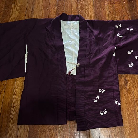 Vintage Other - Vintage handmade Purple Women's Kimono Jacket